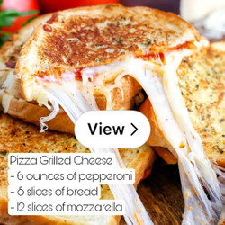 Pizza Grilled Cheese