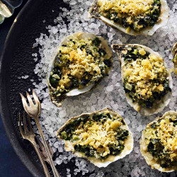 Oysters Rockefeller