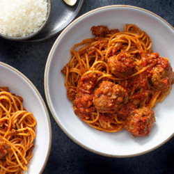 Ya Gotta Break A Few Balls For The Best Spaghetti And Meatballs. (seriously.)