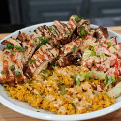 Honey Chipotle Chicken &amp; Rice
