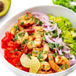 Shrimp Avocado Salad (20 Minutes!)
