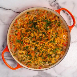 Turkey Gulash - Turkey Spaghetti
