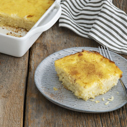 Old-fashioned Baked Rice Pudding