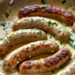 Polish White Sausage In Horseradish Sauce