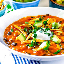 Chicken Enchilada Soup