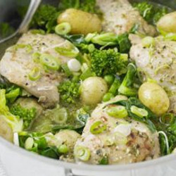 Spring Chicken In A Pot