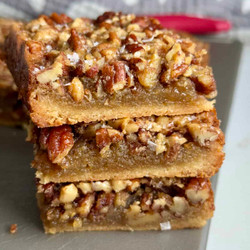 Healthier Pecan Pie Bars