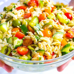 Easy Orzo Salad