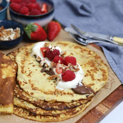 Sourdough Discard Crepes