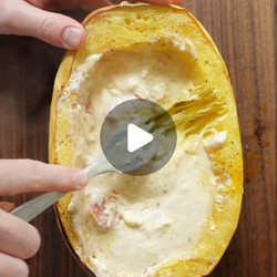 Baked Feta Spaghetti Squash