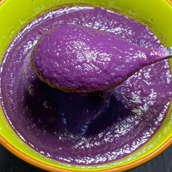 Vellutata di cavolo viola