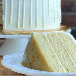 Moist Vanilla Almond Cake