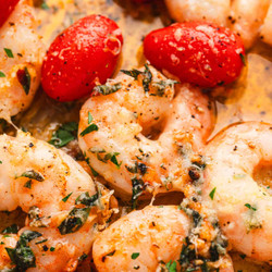 Sheet Pan Garlic Parmesan Shrimp