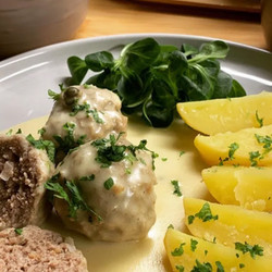 Konigsberger Meatballs - Authentic German