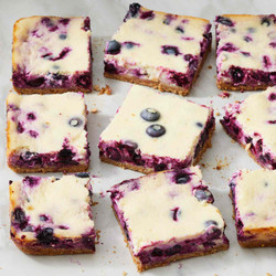 Lemon-blueberry Cheesecake Bars