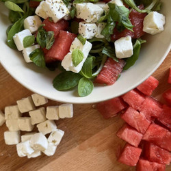 Insalata Di Anguria E Feta