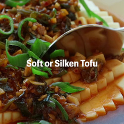 Chili Garlic Silken Tofu