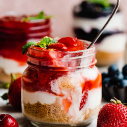Mini Cheesecakes (cheesecake Jars!)