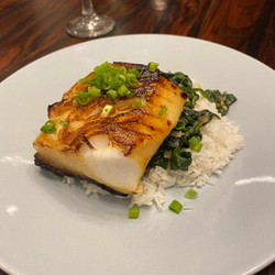 Miso And Soy Chilean Sea Bass