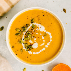Butternut Squash Soup With Orange And Ginger