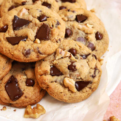 Chewy Chocolate Chip Banana Bread Cookies