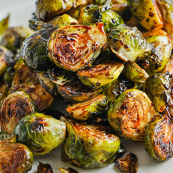 Balsamic Roasted Brussels Sprouts