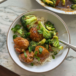 Teriyaki Turkey Meatballs