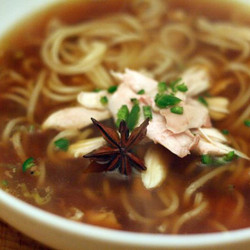 Sichuan style Chicken  Noodle Soup