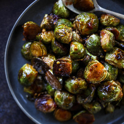 Sweet And Spicy Brussels Sprouts
