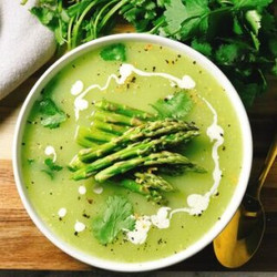 Cream Of Asparagus Cheddar Soup