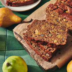 Pear Bran Bread