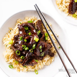 Keto Slow Cooker Mongolian Beef Recipe