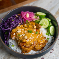 Peanut Chicken Bowl