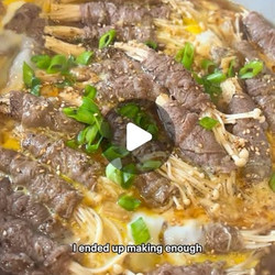 Enoki Beef Rolls