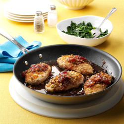 (Drea to try) Almond Chicken &amp; Strawberry-balsamic Sauce