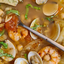 Prawn, Clam, And Fennel Stew