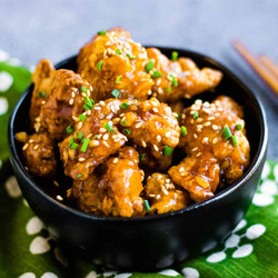 Air Fryer Orange Chicken