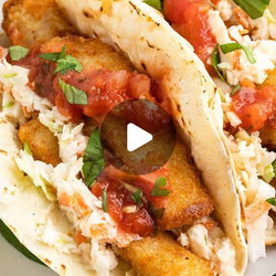 Crispy Fish Stick Tacos