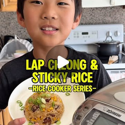 Chinese Style Sausage (lap Cheng) Rice In The Rice Cooker