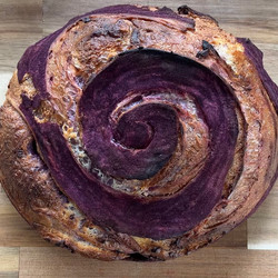 Lemon Blueberry Cheesecake Sourdough Loaf
