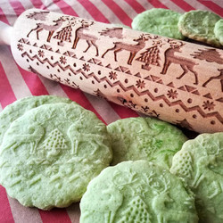 How To Make Cookies With An Embossed Rolling Pin