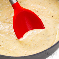 Alfredo Sauce Recipe (4 Ingredients!)