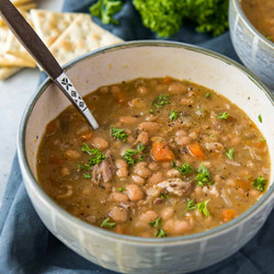 Instant Pot Navy Bean Soup