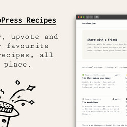 Aeropress Recipe