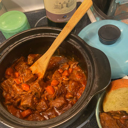 Beef Bourguignon Blanc