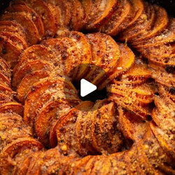 Cajun Butter Sweet Potato Bake