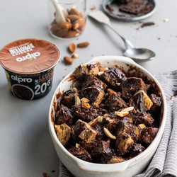 Schokoladen Brot Pudding - vegan