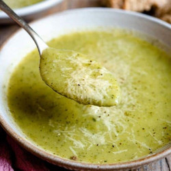 Creamy Italian Potato &amp; Zucchini Soup