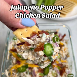 Jalapeno Popper Chicken Salad