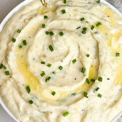 Cheesy Boursin Mashed Potatoes